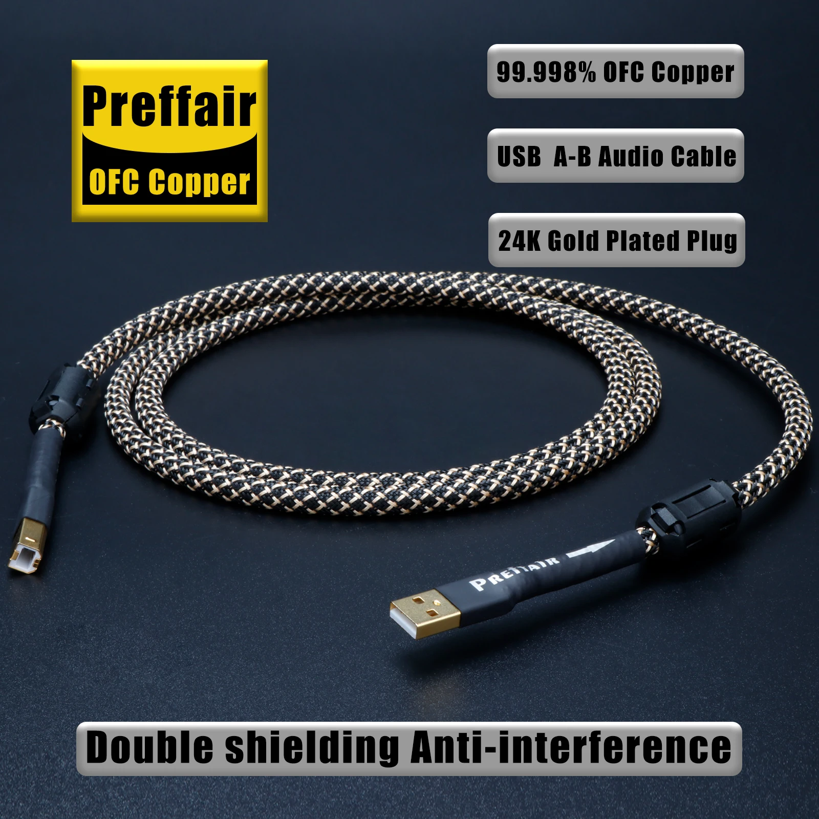 

USB-кабель с магнитным кольцом Accuphase USB-кабель USB2.0 A-B Кабель для передачи данных для коннера, ноутбука, факс-машины, персонального компьютера, принтера