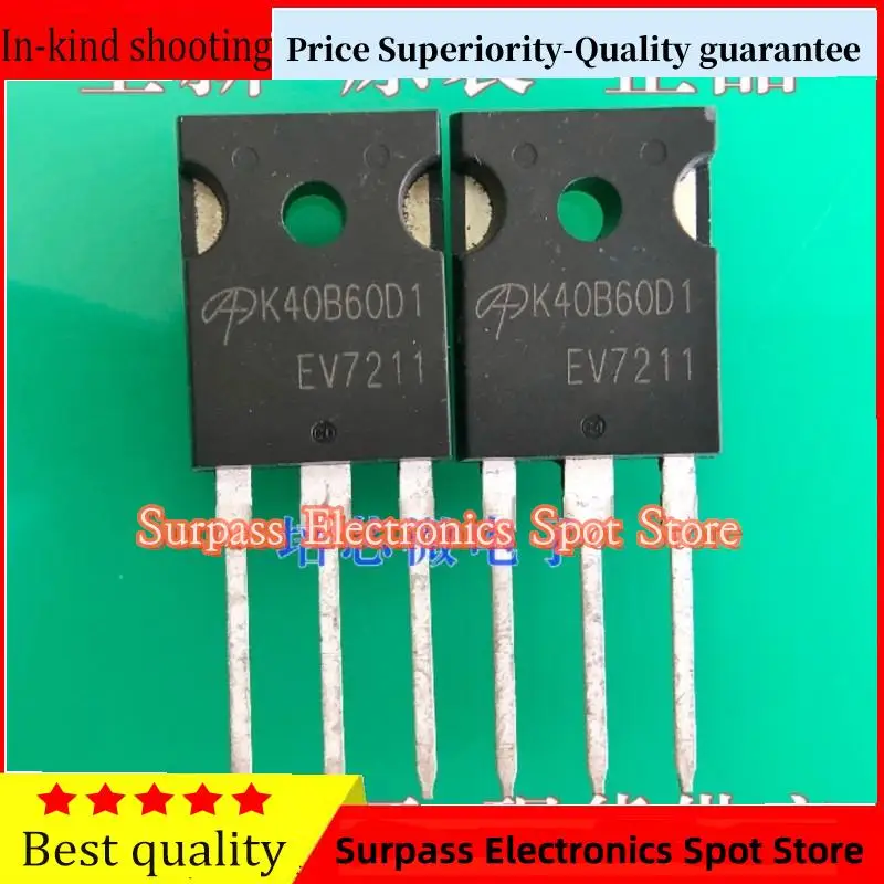 

10PCS-100PCS AOK40B60D1 K40B60D1 TO-247 40A 600V IGBT Price Superiority-Quality guarantee