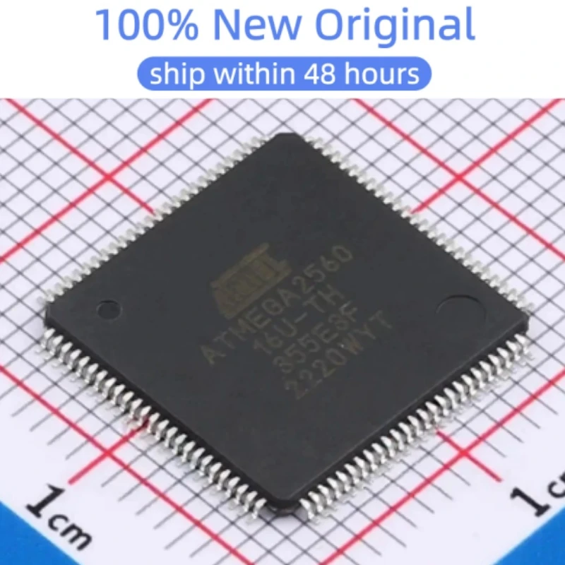 ATMEGA2560-16AU ATMEGA2560-16AUR TQFP-100 100% New original
