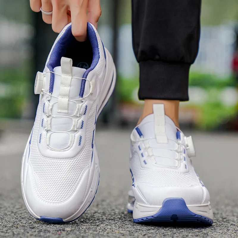 Men's Casual Sneakers Breathable Luxury Trainer Race Shoes Fashion Loafers Running Shoes for Male