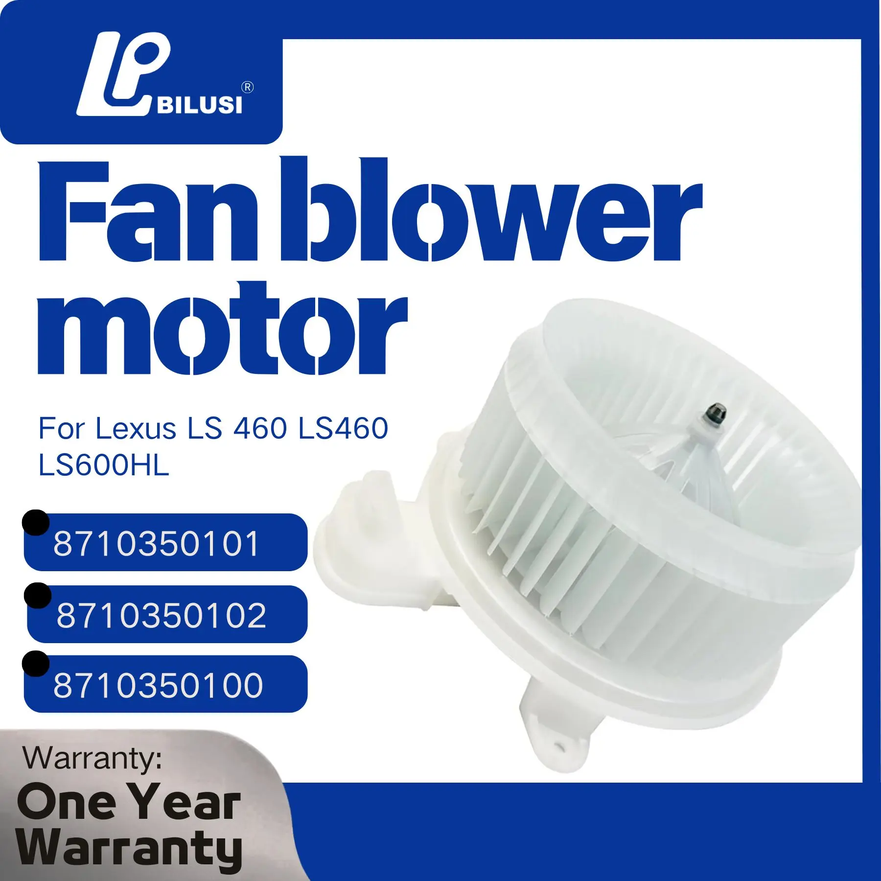 

Heater Fan Blower Motor For Lexus LS 460 LS460 LS600HL 8710350101 8713050102 8713050100 87103-50101 87130-50102 87130-50100