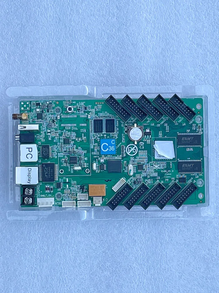 HD-C36C Full Color LED Panel Video Wall Mobile Phone WiFi Control Card LED Display Screen Pixel Display USB Port Motherboard