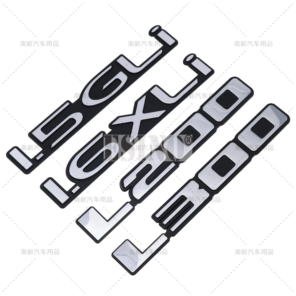

3D 1.5 GLi 1.6 XLi L200 L300 3D ABS Adhesive Emblem Rear Fender Body Badge Auto Accessory for Mercedes Benz