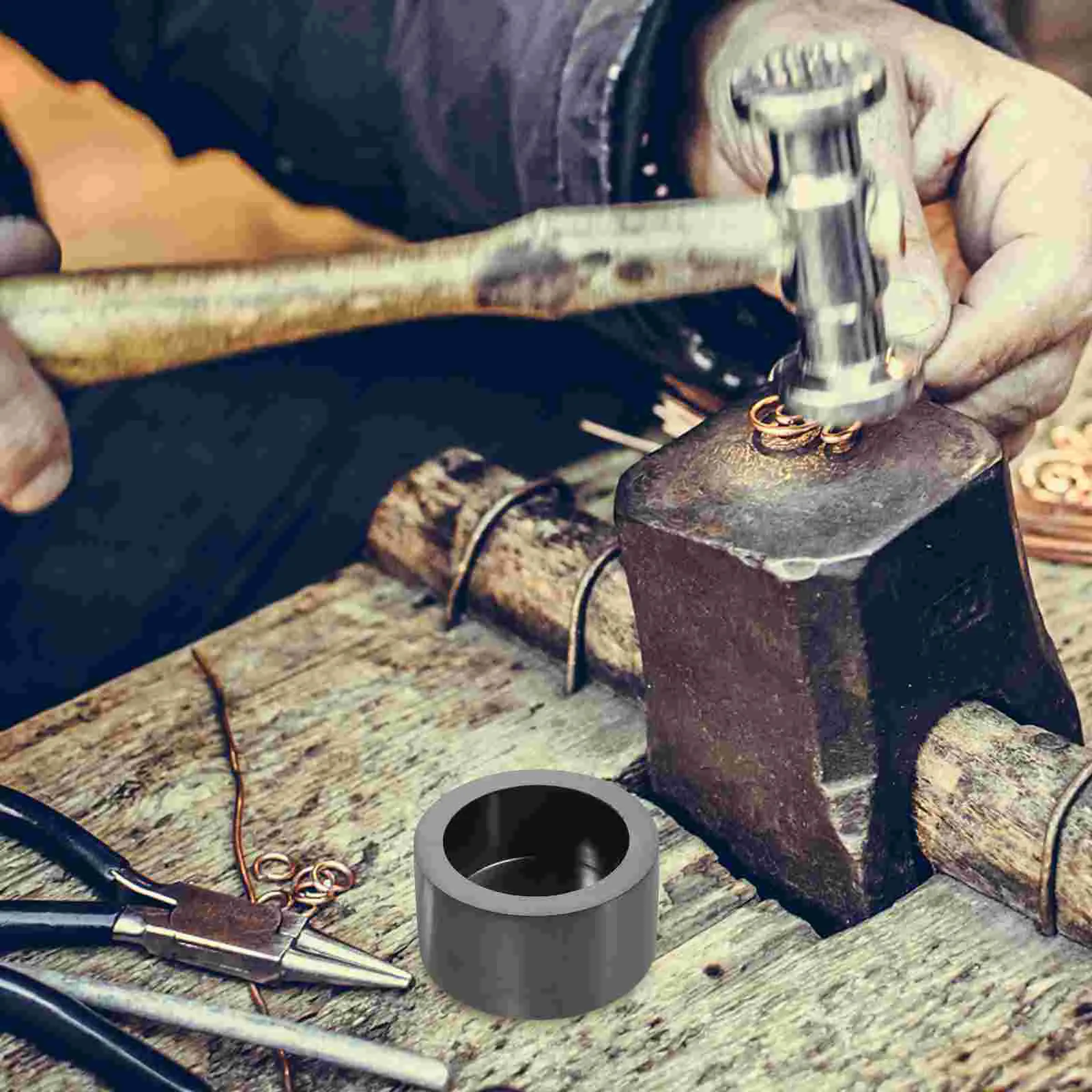 Zestaw naczyń do parowania grafitowego kremówki Tygiel do tyczącego garnka do topienia ołowiu dysku