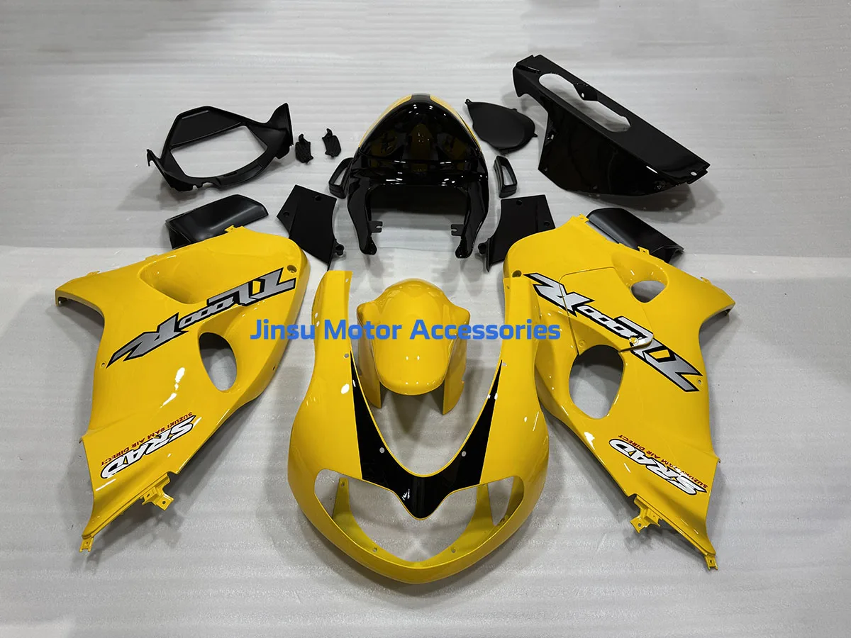 

Обтекатели мотоцикла, комплекты кузова, подходящие для TL1000 TL1000R 1998 1999 2000 2001 2002 2003 98 99 01 02 03, полный комплект обтекателей желтого цвета