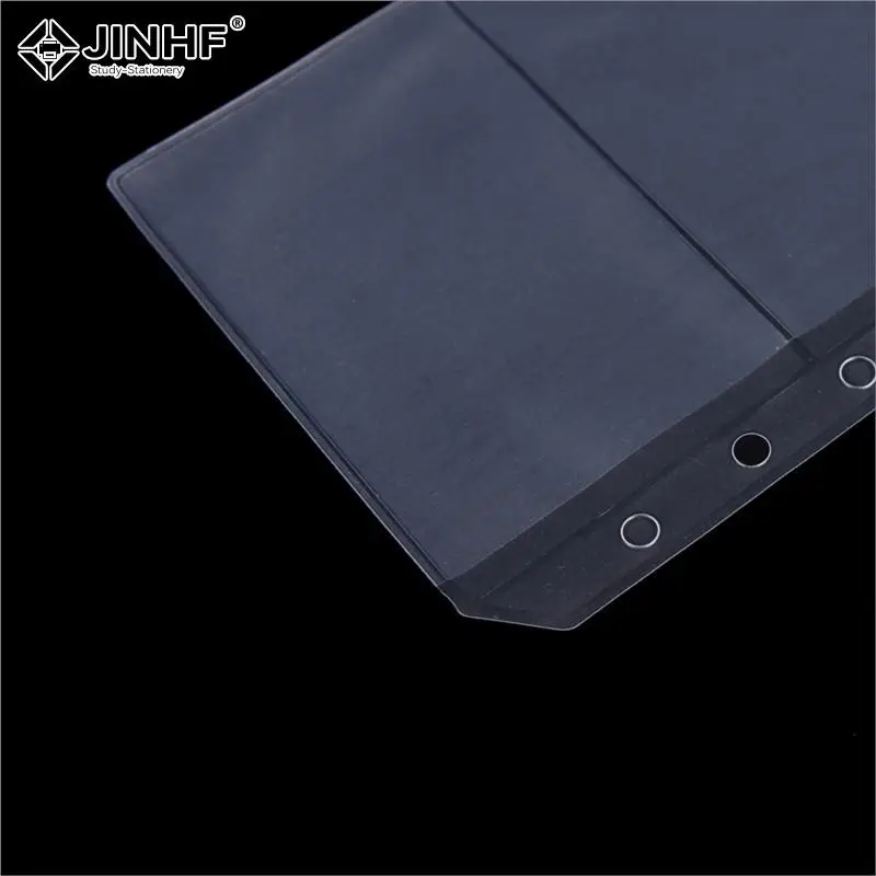 A5/A6 PVC Zip Lock Envelope Binder Refill Organiser Popular untuk 6 Lubang