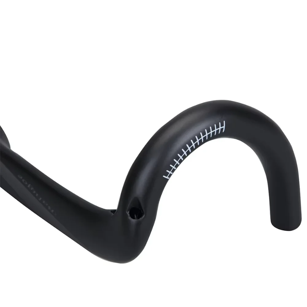 BALUGOE No Extraverted Carbon Fiber Road Bike Handlebars MTB Handlebar Internal Wiring Design Bright/Matte 400/420/440mm Cycling
