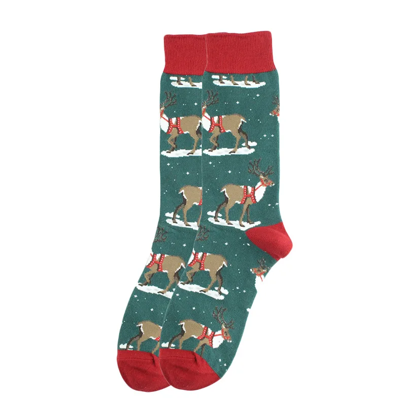 Chaussettes en coton pour homme et femme, 1 paire, en forme de requin, pizza, Sushi, nourriture, chien, canard, animal, hiver, rétro, personnalité