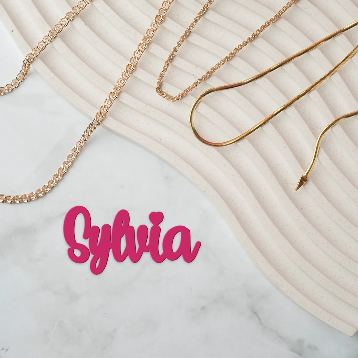 1PC Acrylic sylvia example Personalized Name Classic Style Sign Durable Outdoor Sign Plaque Hanging art Sign