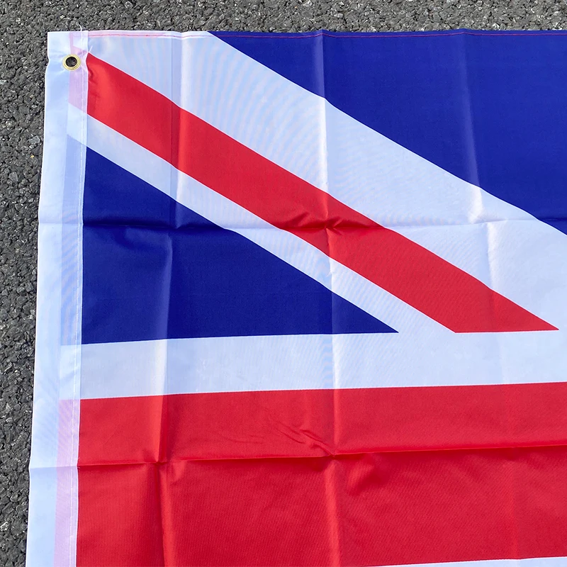 Aerlxemrbrae Vlag Grote Britse Banner Vlag 5 * 3FT 90*150Cm Verenigde Koninkrijk Nationale Polyster Uk Vlag