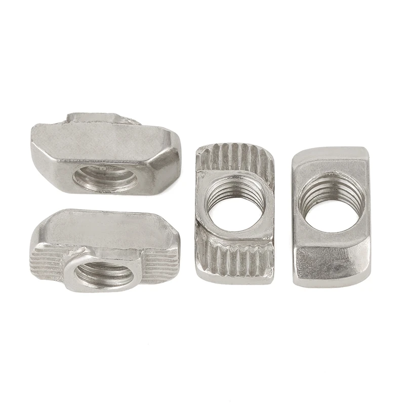 

50Pcs M3/M4/M5 Slot T-nut Sliding Nut Aluminum Extrusions Furniture Profile 2020 series Slot Groove 6mm