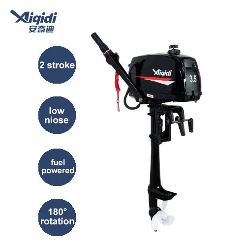 Outboard Motor 3.5HP 2 Stroke AIQIDI Rear Operation With CE Certificates Sailing Boat Engine Outboard