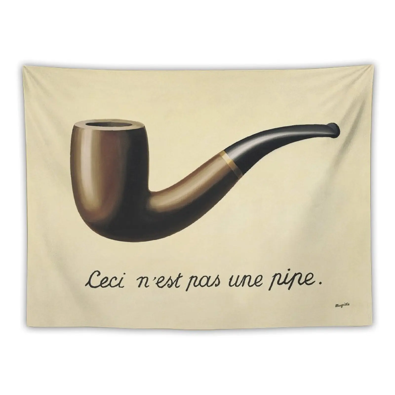 

This Is Not A Pipe Tapestry Home Decoration Accessories For Bedroom House Decor Wall Hanging Wall Tapestry