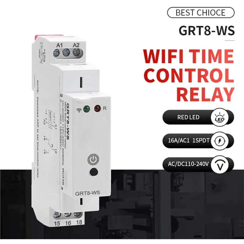 Wifi For Time Control Relay Leakage Protection For Switch For Smart Home Remote Control 16A AC/DC110-240V