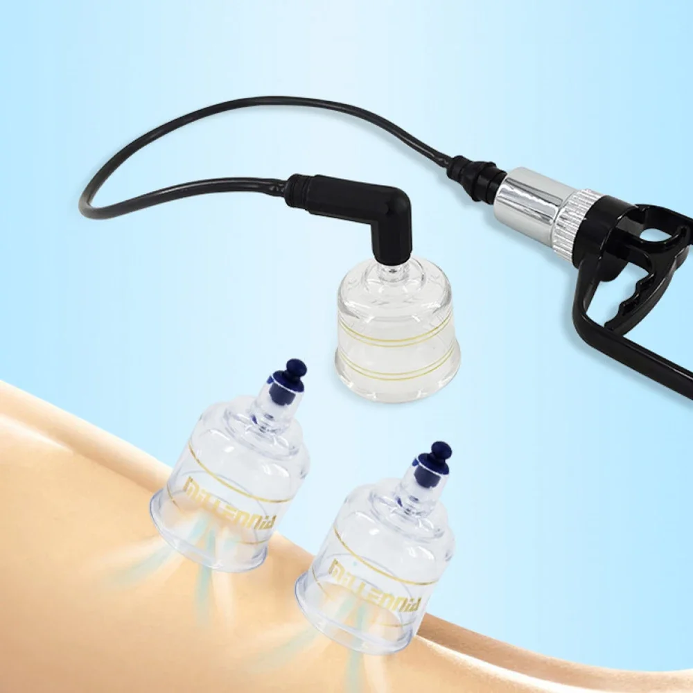 

Professional Vacuum Cupping Cup Body Massager Suction Cups Set Back Massage Relaxed Detox Anti Cellulite Therapy Healthy