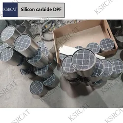 Diesel Sic DPF Particulate Filters 132*127mm Silicon Carbide Catalytic Converter FOR Diesel Engine Exhaust Gas Purifying Device