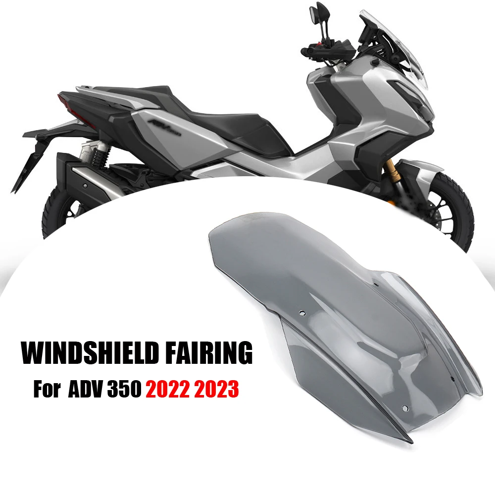 

Motorcycle Accessories Wind Deflectors Winshield Windscreen Acrylic For HONDA ADV 350 ADV350 Adv350 adv 350 2022 2023