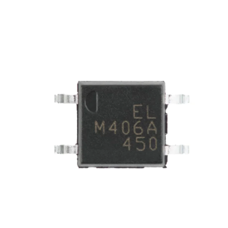 10pcs Genuine ELM406A(TA)-G SOP-4 Solid State Relay Optocoupler 60V
