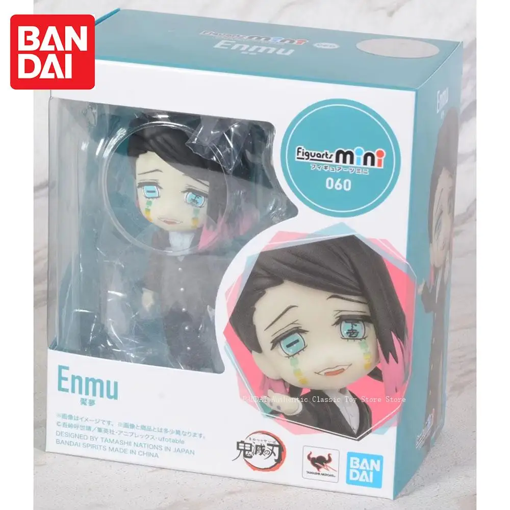 In Stock Original Figure Genuine Bandai Figuarts Mini Demon Slayer Enmu Figure Anime Model Toy Gift Action