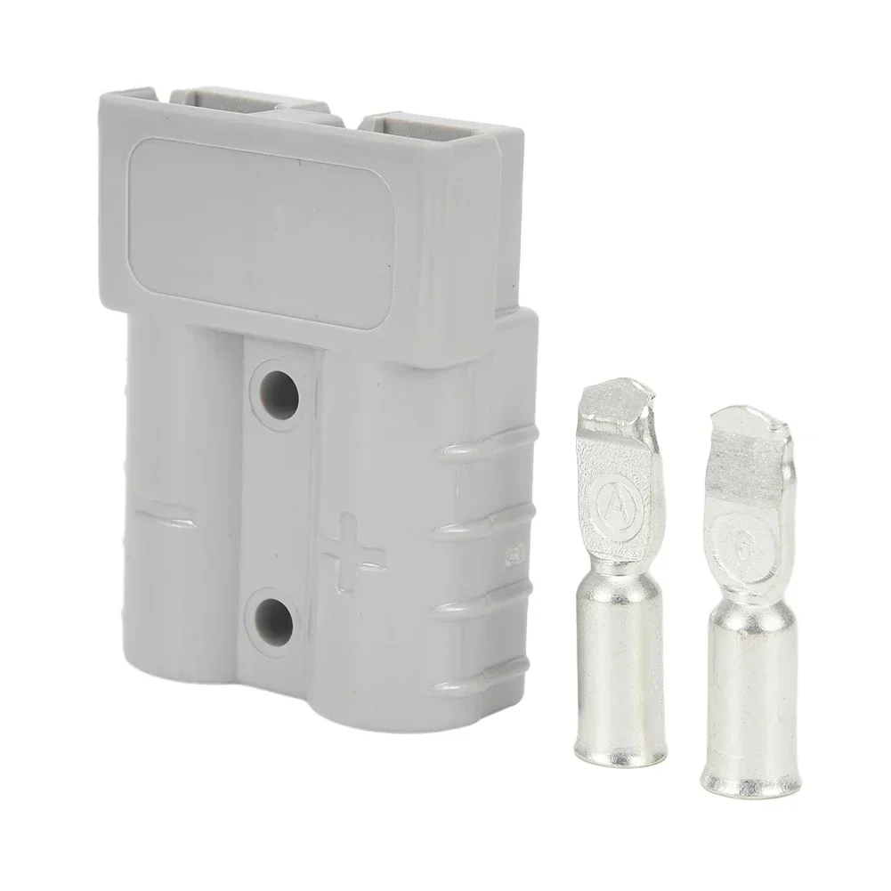 50A Connector For Anderson Style Plug Connectors DC Power Solar Caravan Motorcycle Socket Battery Charging Adapter Accessories