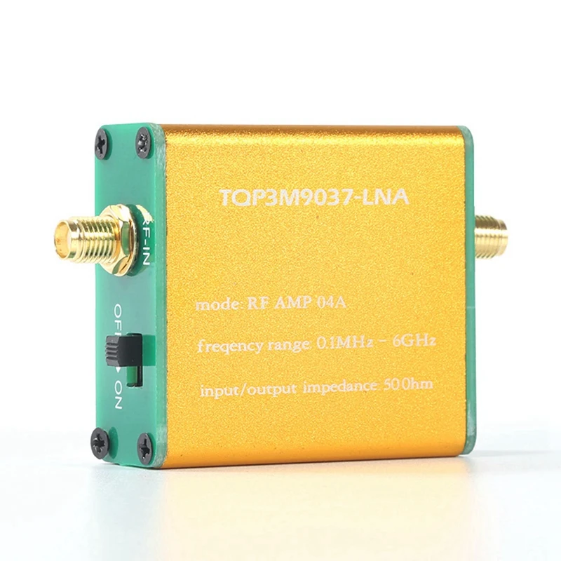 Low Noise Amplifier 100K-6Ghz Full Band 20DB LNA RF Power Preamplifier Professional Software Defined Radio