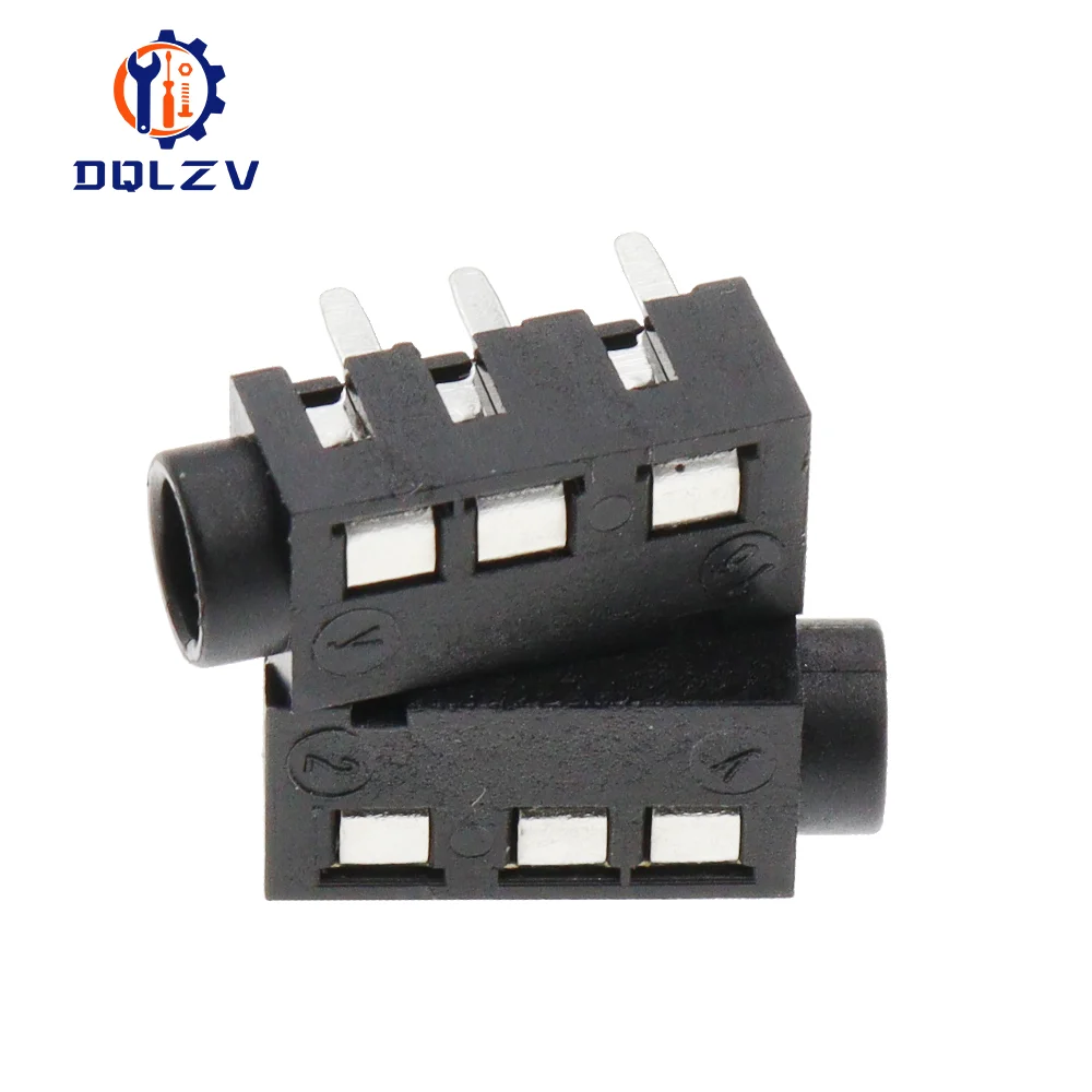 DIP/SMD PJ320A 3.5MM Headphone Audio Socket PJ-320D PJ320 PJ-320 4Pins Audio Interface