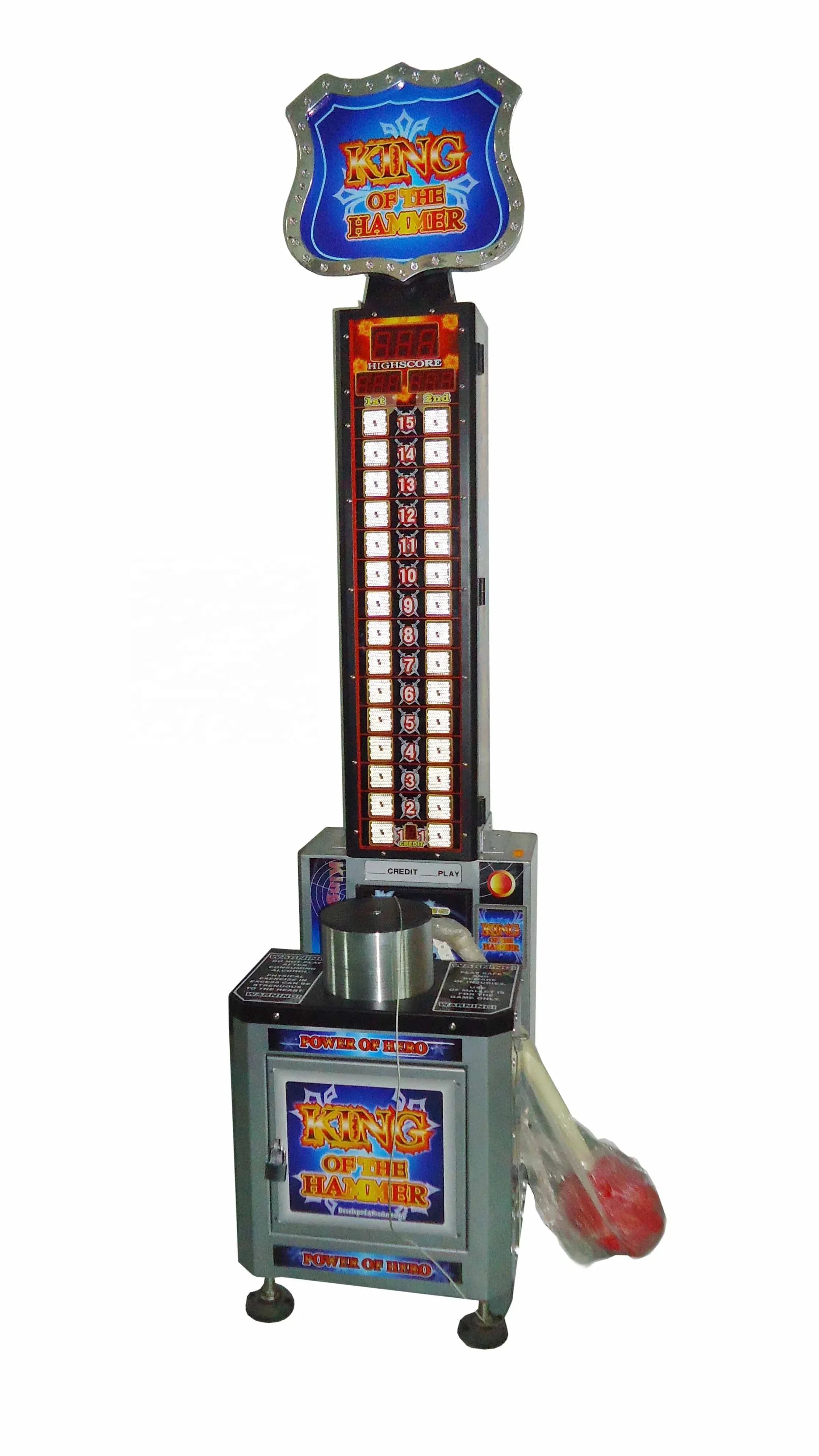 King of the Hammer coin operated ticket redemption boxing game machine arcade boxing game machine