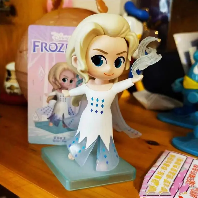 Disney Frozen 2 Series Blind Box Kawaii Action Anime Mystery Figures Toys and Hobbies Guess Bag Caixas Supresas Model Gift para niñas