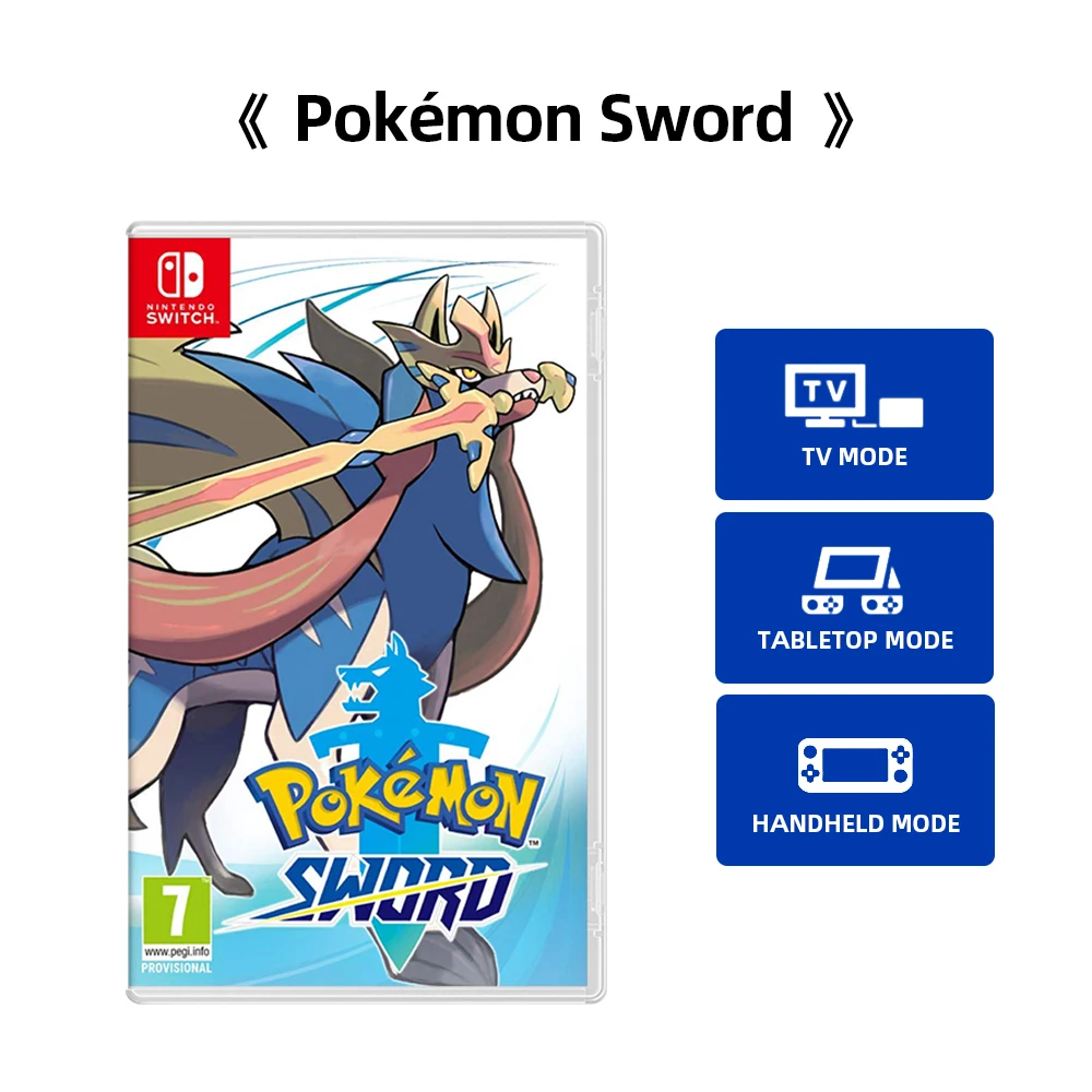 Pokemon Sword - Original Nintendo Switch physical Game card  for Nintendo Switch OLED Lite Console