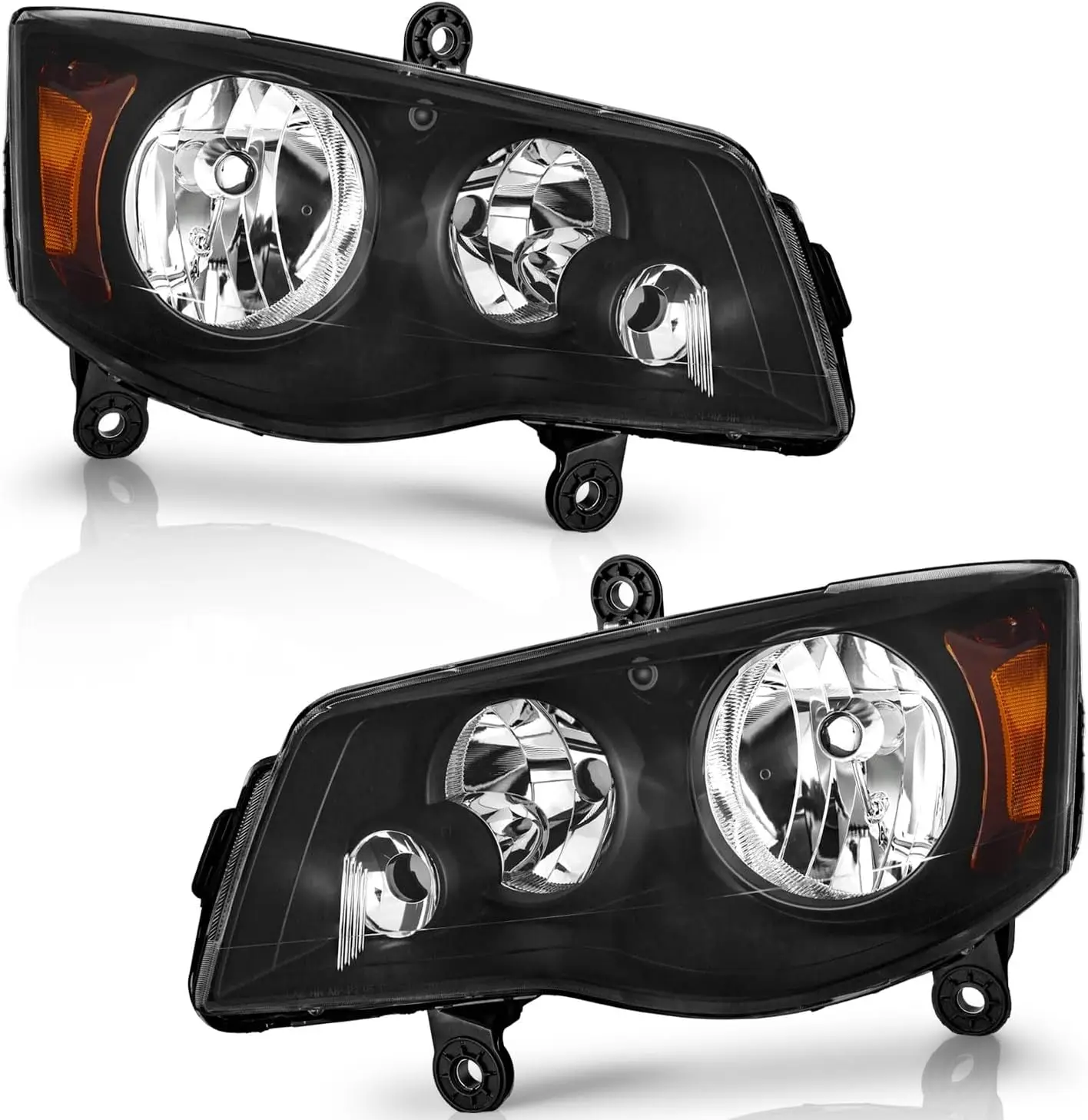 

for 2011-2020 Dodge Grand Caravan Headlights Assembly Compatible with 2008-2016 Chrysler Town Country Headlamp Replacement Headl