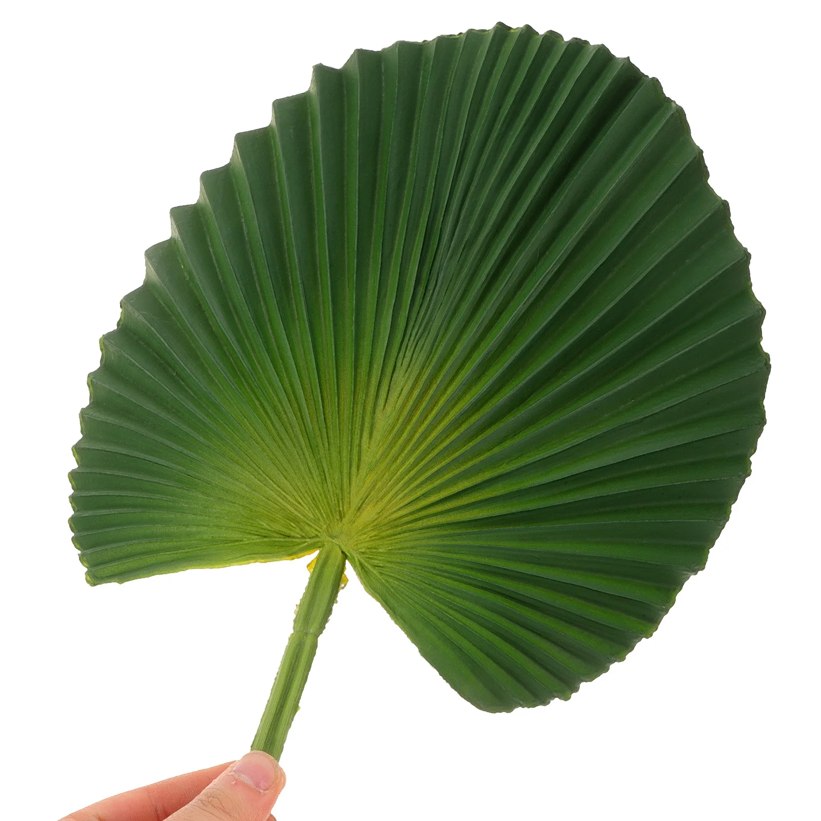 

Artificial Green Leaf Decoration Realistic Faux Palm Banana Leaves Simulation Plant Decor for Wedding Home Party Tropical Jungle