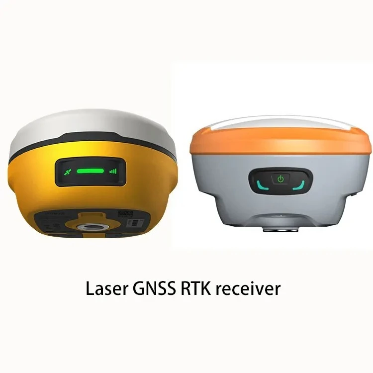 Multi-constellation Tracked 1408 Channel IMU RTK Hi Target V5 Laser GNSS RTK With 35W UHF Radio Visual
