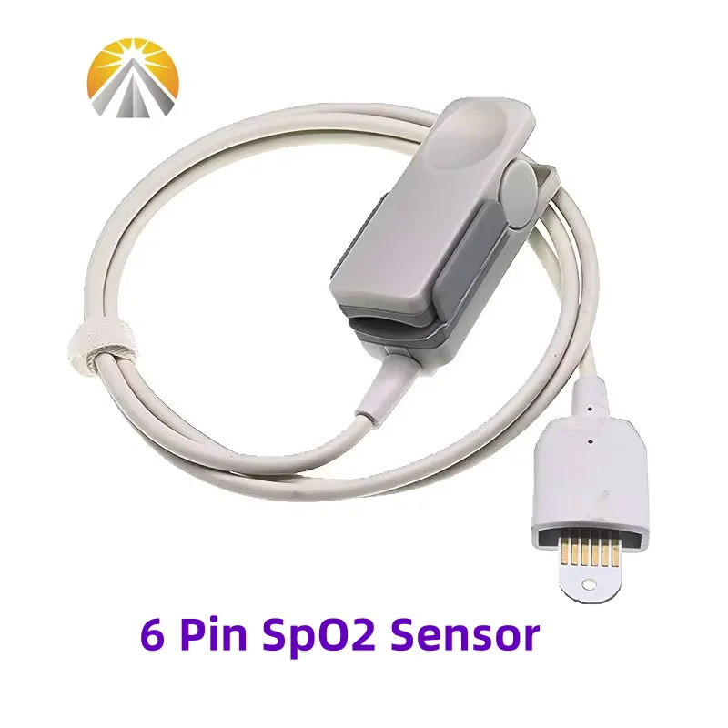 Spnings Sensor Redical 6 Pin pour Ma-si-mo 1269 LNOP DCI DCIP LNCS TC-I 0.9 Mètre Néonatal Enfant Pédiatrique Adulte Type Pulse Probe