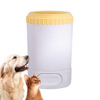 Dog Paw Washer Automatic Cup Washer For Washing Dog's Paw And Foot Cup Washing Cleaner For Muddy Pet Foot Silicone Grooming