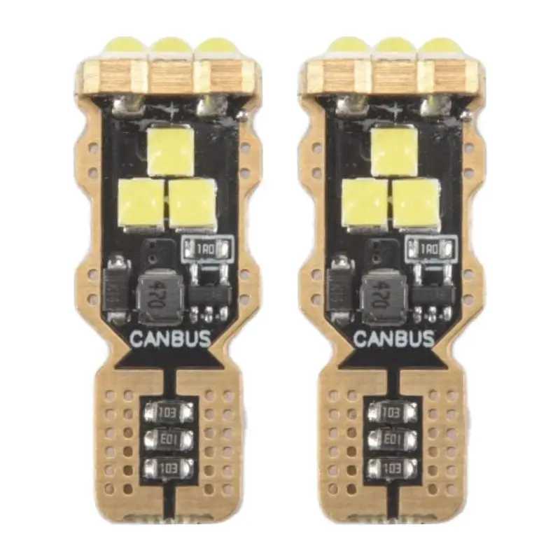 

ABHX-2X 921 912 W16W 904 906 916 T15 Светодиодная лампа заднего хода Canbus без ошибок 6000K Xenon Super White