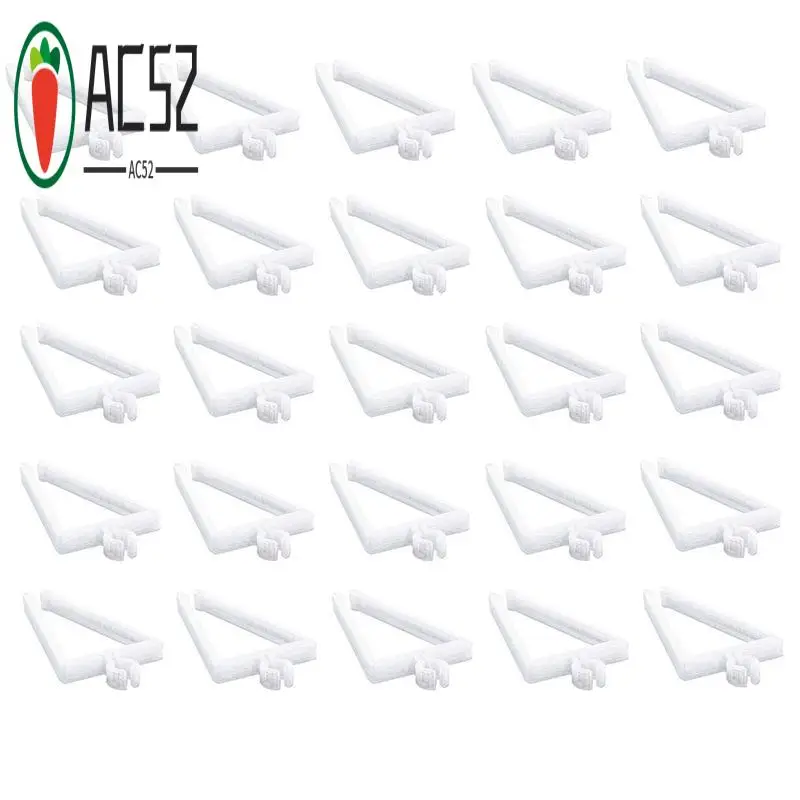 

AC52-200 шт., зажимы для рождественских светильников, зажимы для желобов, фасциальные доски, вешалка для глиняной плитки, рождественские украшения на крышу, желоб