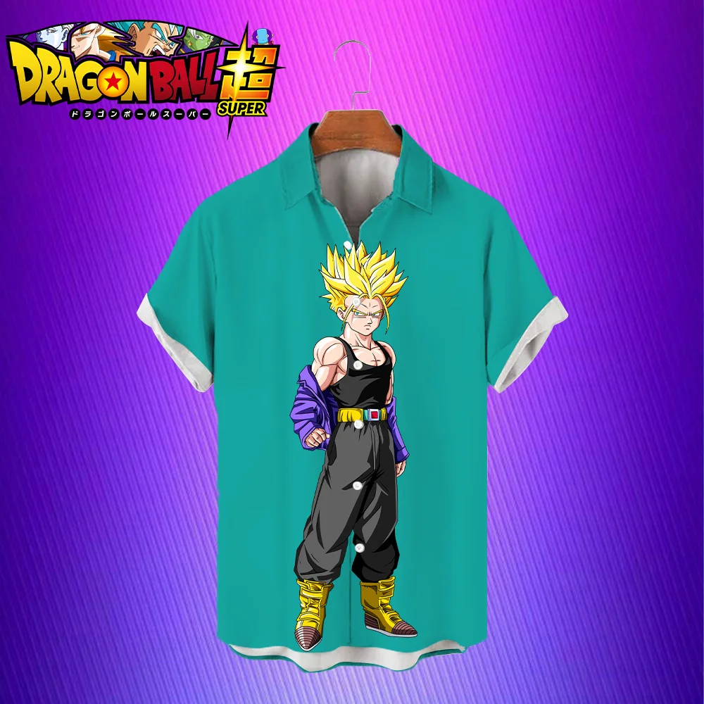 Men's Clothes Harajuku Dragon Ball Z Shirt Oversized Super Saiya Vegeta Summer Fashion Beach Style Streetwear Goku Cool 2023 Y2k