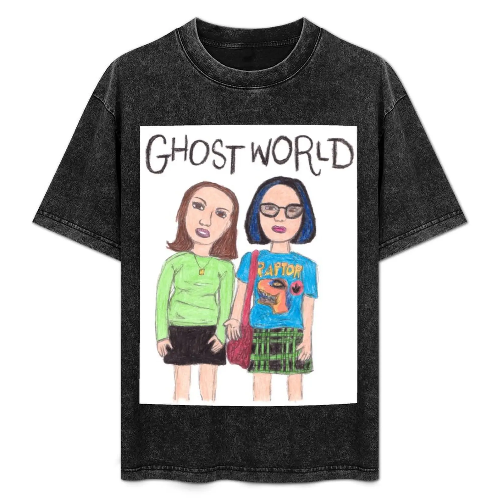 Ode to Ghost World T-Shirt Casual Basic Short Sleeve T-Shirt