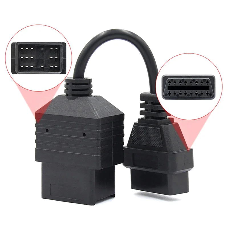 A77I 5X Auto OBD II Cavo Per Toyota 17Pin A 16Pin OBD 2 Femmina Connettore Diagnostico Per Toyota 17 Pin OBDII Adattatore