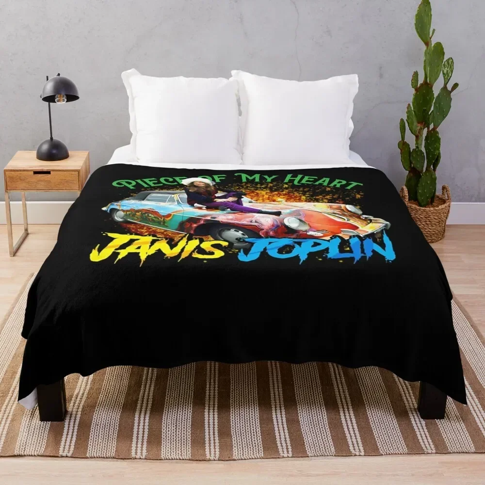 Janis Joplin-Janis Joplin Throw Blanket Sleeping Bag Hairy Fashion Sofas Bed Blankets