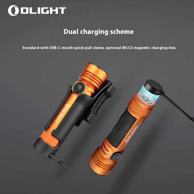 OLIGHT Seeker Explore Home 4Pro مصباح يدوي قوي خارجي 4600 لومن فائق السطوع للرياضات الخارجية هدية خاصة للرجال