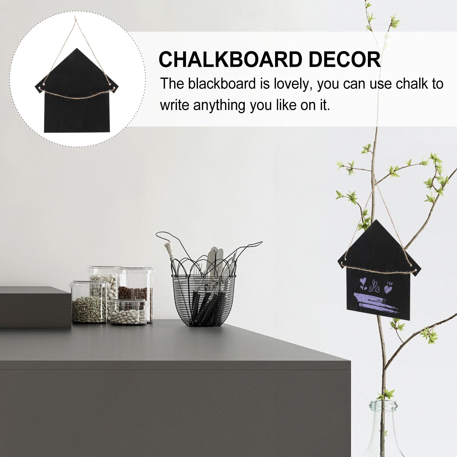 

2 шт. деревянная доска, деревянная подвесная доска, декор, доска, домашний декор, подвесная настенная художественная доска для объявлений, реквизит для фотосессии