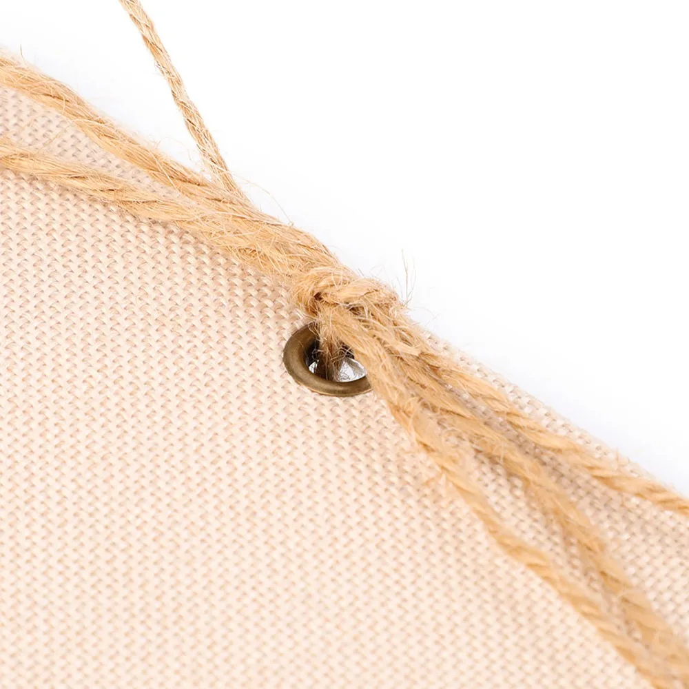 10.43x8.27in DIY Scrapbook Album Rope Strap Binding Linen Texture Loose Leaf Photo Book Large Size 30 Pages Memory Scrapbook