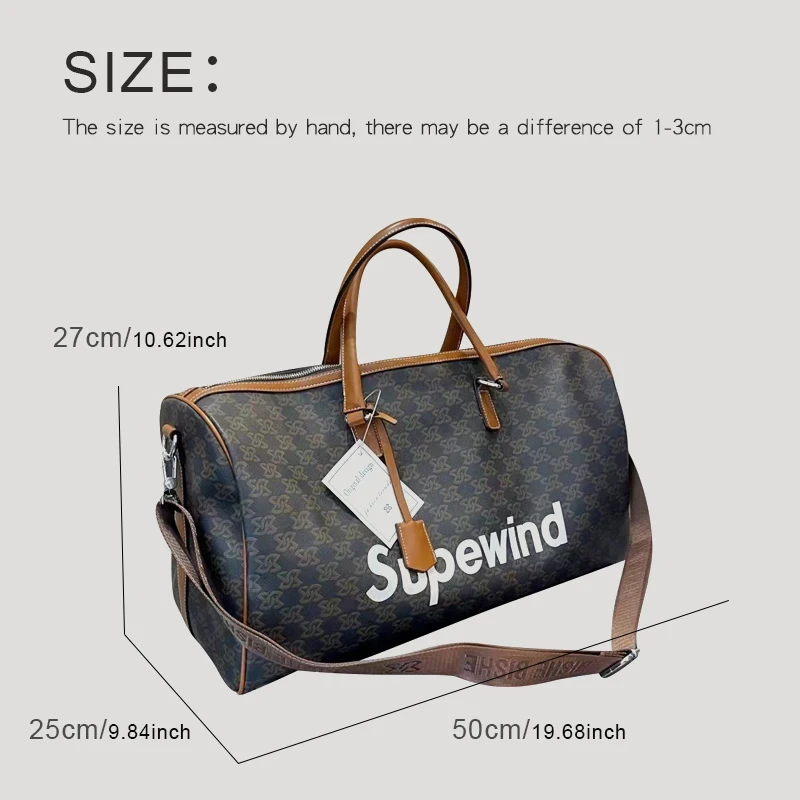 Large Size Travel Bag Designer Luxury Duffle Tote Bags For Women And Men 2023 new In PVC Printing Letter Modification Handbags