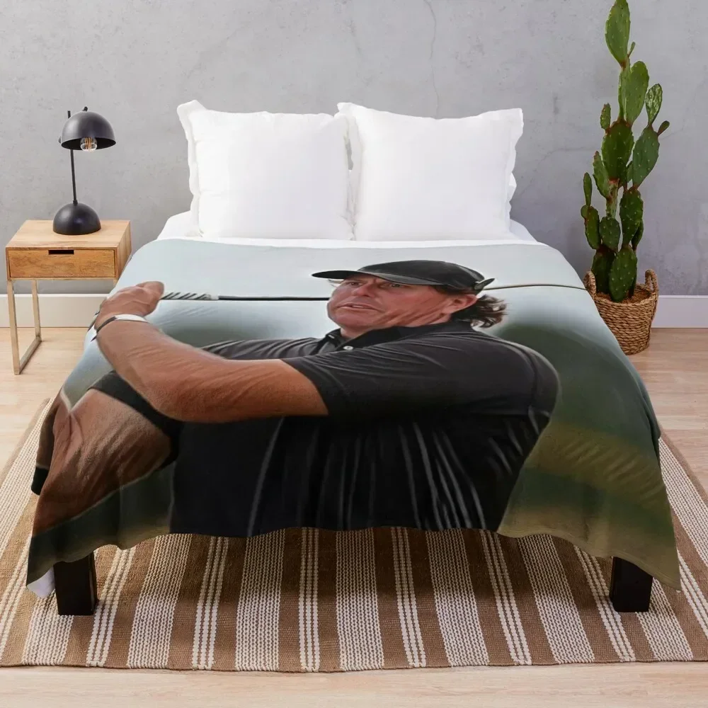 

Phil Mickelson Throw Blanket Vintage Giant Sofa blankets ands Blankets