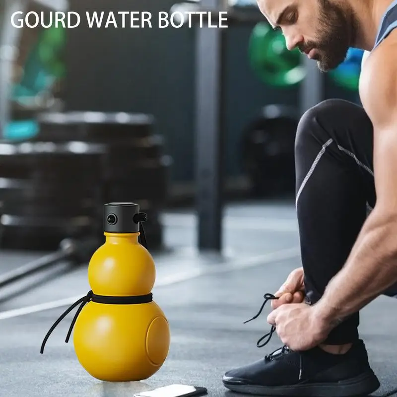 

Sports Water Bottle Outdoor Water Bottle Outdoor Portable Water Bottle Stopper Flagon Kettle Outdoor Gourd Bottle Pendant Wine