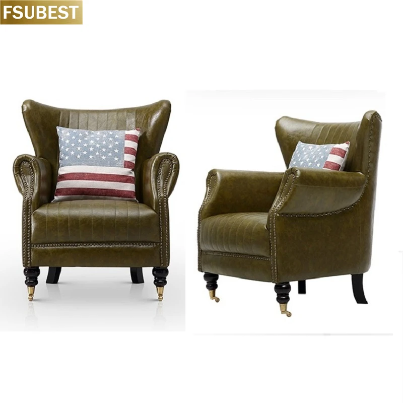 Industrial Style American Style Sofa Luxury Modern Sofa Chair Set Furniture Italian Design Modern