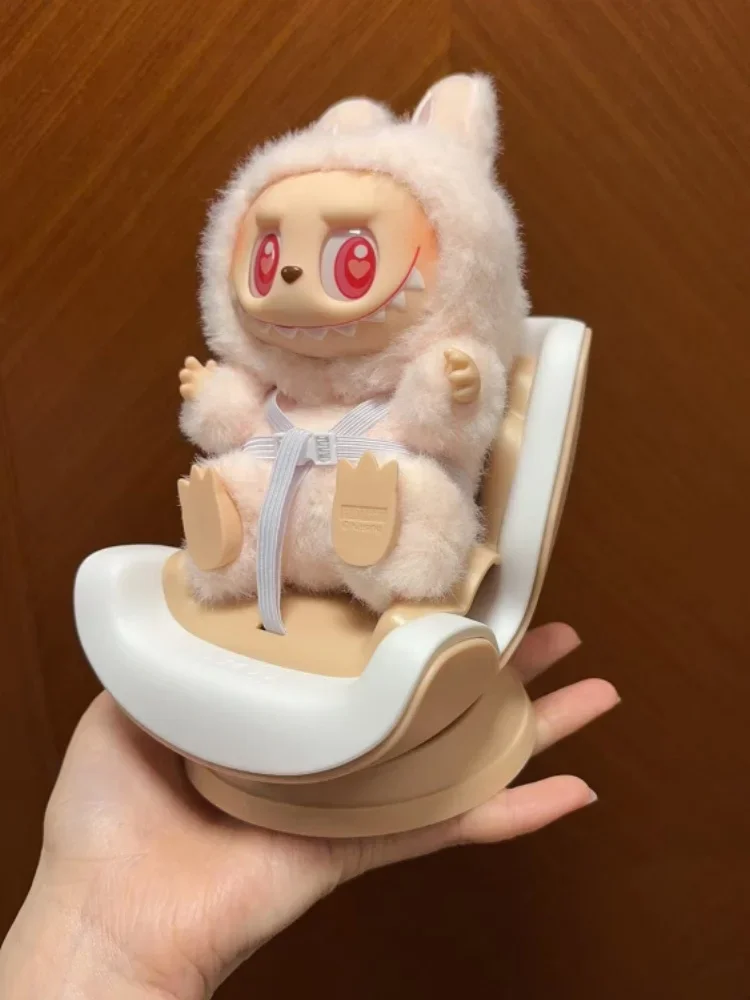 

Для 17 см Labubu мини-стул Bjd украшение кукольной комнаты 2-го поколения сидячая вечеринка серии кукольный диван автомобиль мини-безопасное сиденье