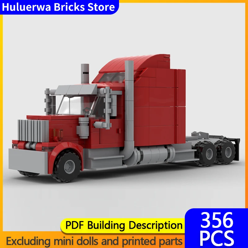 

Speed Racing Car Model MOC Building Bricks W900 Long-Nosed Truck Modular Technology Children Holiday Gifts Assemble Toys Suit