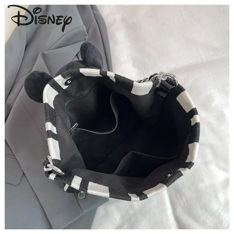 Mickey 2024 New Women's Crossbody Bag Fashionable and High-quality Girls' Shoulder Bag Cartoon Popular Women's Storage Bag